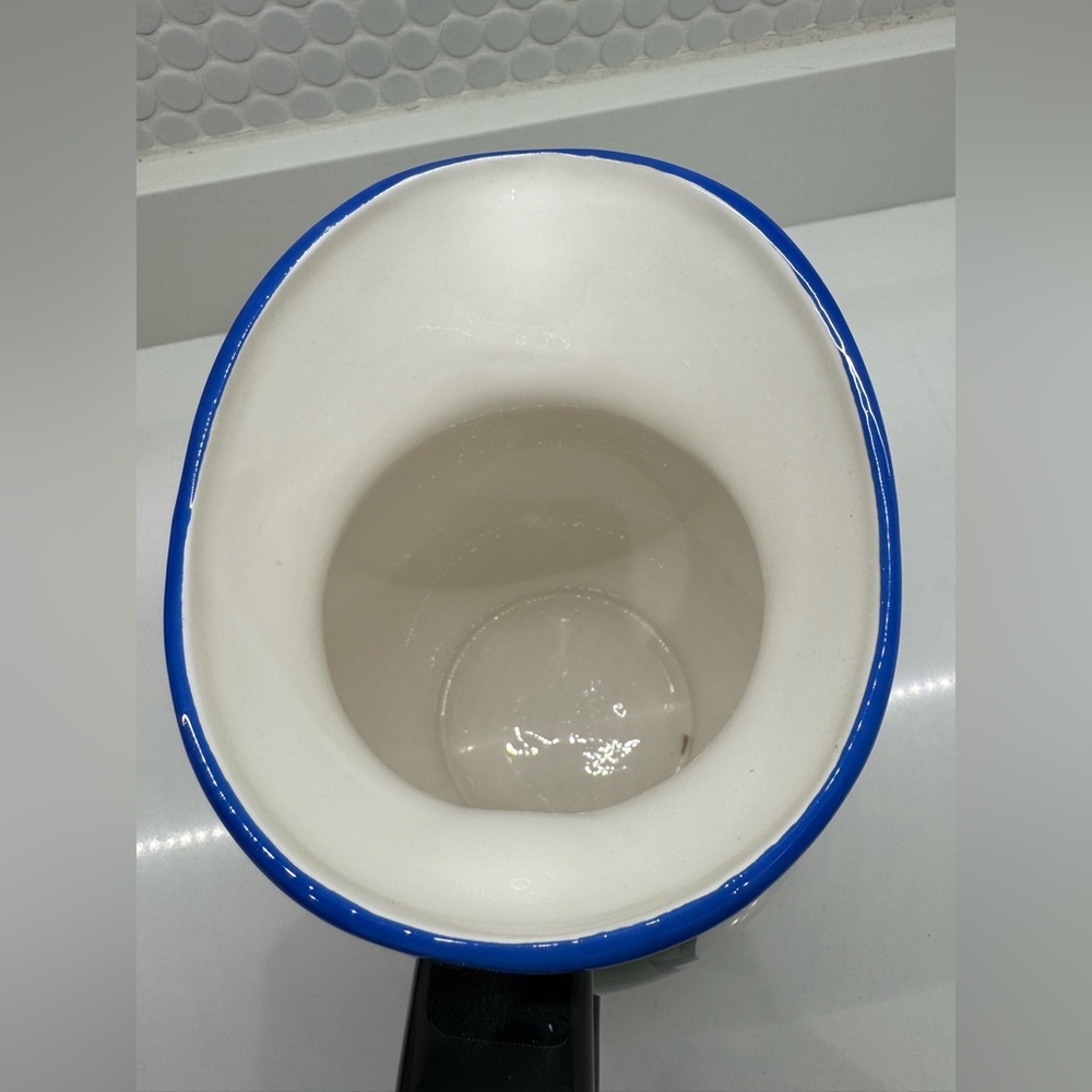 The Art of Disney Ceramic Donald Duck Pitcher - Blue and Black - Picture 4 of 6